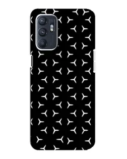 Чохол для ZTE Blade A31 Plus з картинкою «Mercedes паттерн зірок»