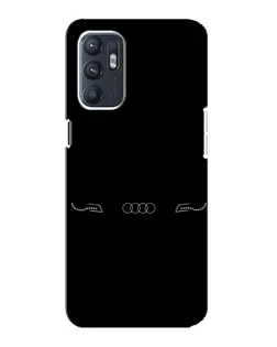 Чохол для ZTE Blade A31 Plus з картинкою «Audi — світловий підпис»