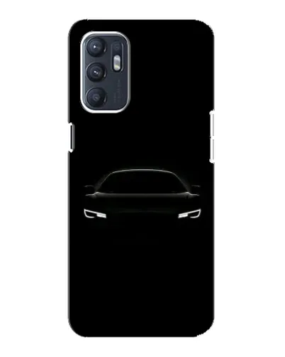 Чехол для ZTE Blade A31 Plus с картинкой «Взгляд Audi в темноте»