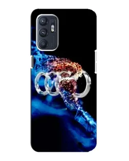 Чехол для ZTE Blade A31 Plus с картинкой «Энергия лого Audi»