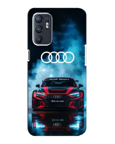 Чехол для ZTE Blade A31 Plus с картинкой «Audi Sport — неон»