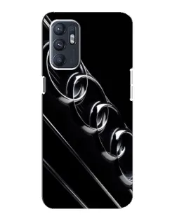 Чехол для ZTE Blade A31 Plus с картинкой «Audi — абстрактные кольца»