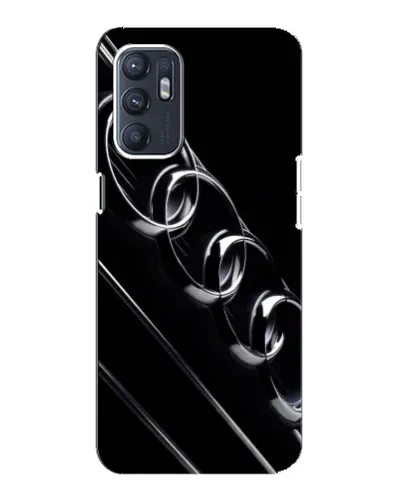 Чехол для ZTE Blade A31 Plus с картинкой «Audi — абстрактные кольца»