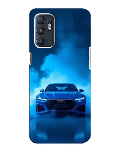 Чехол для ZTE Blade A31 Plus с картинкой «Audi — голубая энергия»