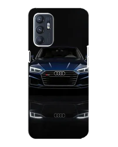 Чехол для ZTE Blade A31 Plus с картинкой «Audi — ночное отражение»