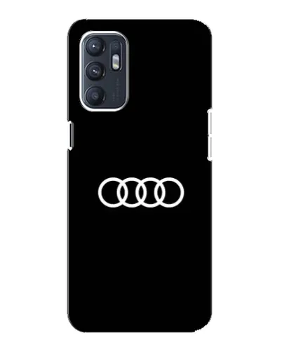 Чехол для ZTE Blade A31 Plus с картинкой «Audi White Logo»