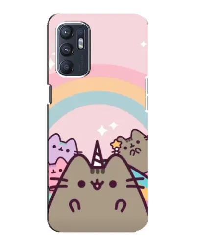 Чехол для ZTE Blade A31 Plus с картинкой «Единорог Pusheen»