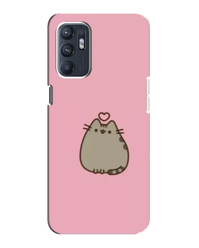 Чехол для ZTE Blade A31 Plus с картинкой «Pusheen сердце»
