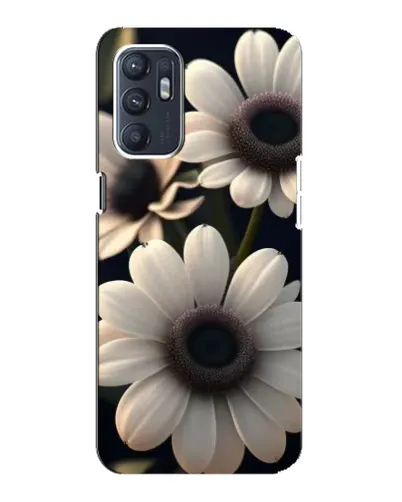 Чехол для ZTE Blade A31 Plus с картинкой «Белые маргаритки макро»