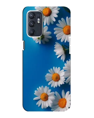 Чехол для ZTE Blade A31 Plus с картинкой «Белоснежные маргаритки»