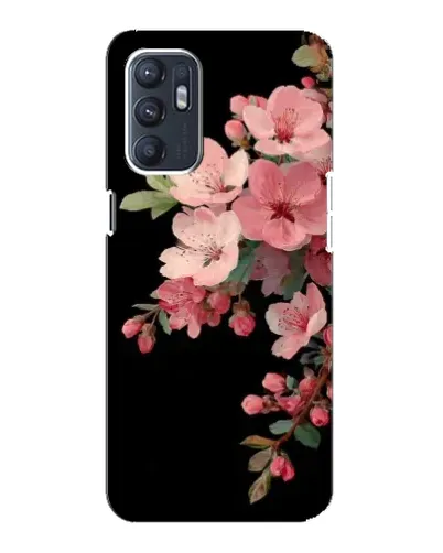 Чехол для ZTE Blade A31 Plus с картинкой «Розовая ветка сакуры»
