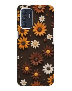 Чехол для ZTE Blade A31 Plus с картинкой «Узор из маленьких подсолнухов» Чехол для ZTE Blade A31 Plus с картинкой «Узор из маленьких подсолнухов»