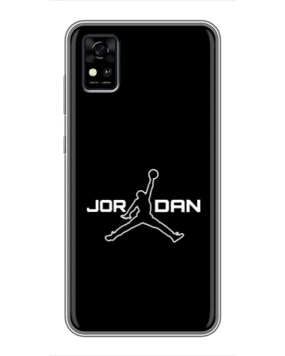 Чехол для ZTE Blade A31 с картинкой «Nike Pink Swirl»