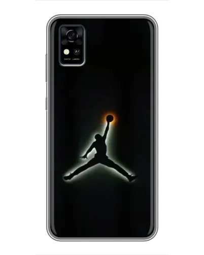 Чехол для ZTE Blade A31 с картинкой «Jordan Gradient Logo»