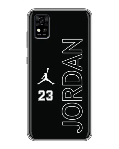 Чехол для ZTE Blade A31 с картинкой «Jordan Vertical»