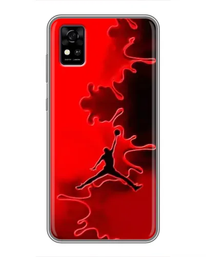 Чехол для ZTE Blade A31 с картинкой «Jordan Red Smoke»