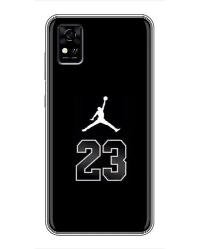 Чехол для ZTE Blade A31 с картинкой «Jordan Flight 23»