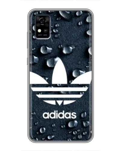 Чохол для ZTE Blade A31 з картинкою «Adidas Trefoil Blue»