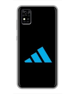 Чохол для ZTE Blade A31 з картинкою «Adidas Cyan Logo»