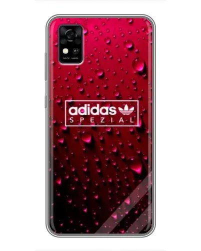 Чохол для ZTE Blade A31 з картинкою «Adidas Gold Marble»