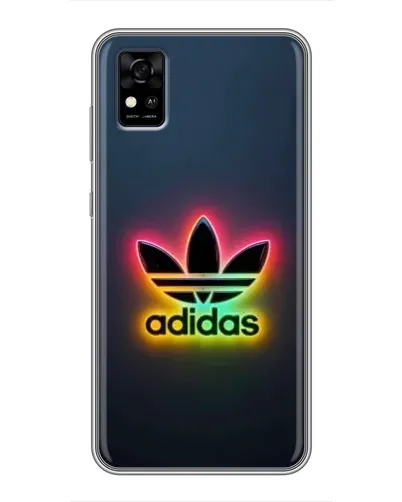 Чохол для ZTE Blade A31 з картинкою «Неоновий Adidas»