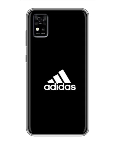 Чохол для ZTE Blade A31 з картинкою «Чорна класика Adidas»