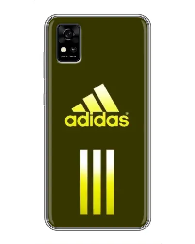 Чохол для ZTE Blade A31 з картинкою «Оливковий градієнт Adidas»
