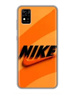 Чохол для ZTE Blade A31 з картинкою «Помаранчевий драйв Nike» Чохол для ZTE Blade A31 з картинкою «Помаранчевий драйв Nike»