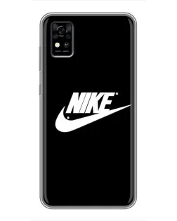Чехол для ZTE Blade A31 с картинкой «Мазки краски Nike» Чехол для ZTE Blade A31 с картинкой «Мазки краски Nike»