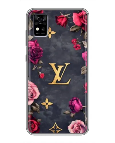 Чохол для ZTE Blade A31 з картинкою «Квітковий Louis Vuitton»