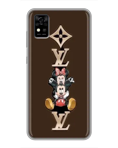 Чохол для ZTE Blade A31 з картинкою «LV та Міккі Маус»