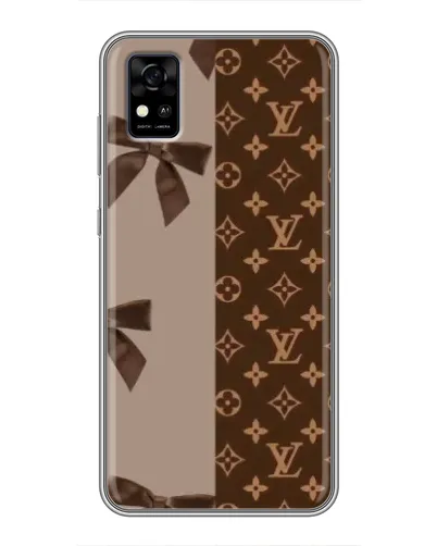 Чохол для ZTE Blade A31 з картинкою «Louis Vuitton — банти»