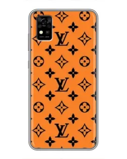 Чохол для ZTE Blade A31 з картинкою «Помаранчевий стиль LV»