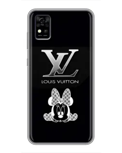 Чохол для ZTE Blade A31 з картинкою «LV та Мінні Маус»