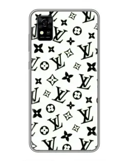 Чохол для ZTE Blade A31 з картинкою «Монохромний хаос LV»