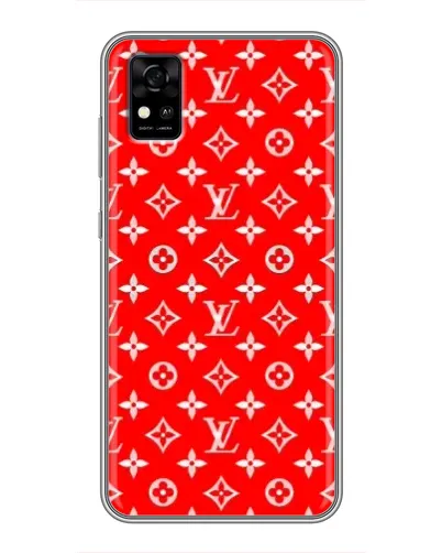 Чохол для ZTE Blade A31 з картинкою «Яскравий паттерн LV»