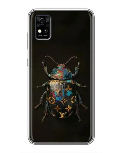 Чохол для ZTE Blade A31 з картинкою «LV — мармуровий принт»