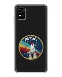 Чохол для ZTE Blade A31 з картинкою «NASA — емблема місії» Чохол для ZTE Blade A31 з картинкою «NASA — емблема місії»