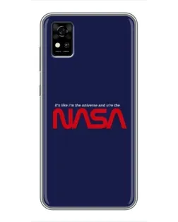 Чехол для ZTE Blade A31 с картинкой «NASA — глубокий космос»