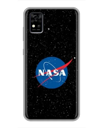 Чехол для ZTE Blade A31 с картинкой «NASA — звездное небо»