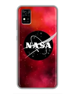 Чохол для ZTE Blade A31 з картинкою «NASA — червона туманність» Чохол для ZTE Blade A31 з картинкою «NASA — червона туманність»