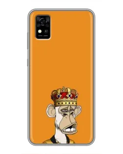 Чохол для ZTE Blade A31 з картинкою «Золота мавпа Bored Ape» Чохол для ZTE Blade A31 з картинкою «Золота мавпа Bored Ape»