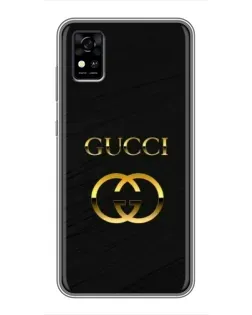 Чохол для ZTE Blade A31 з картинкою «Золотий логотип Gucci» Чохол для ZTE Blade A31 з картинкою «Золотий логотип Gucci»