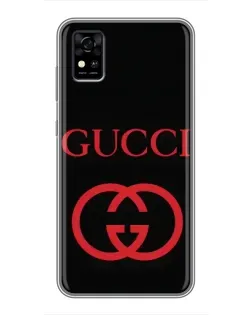 Чохол для ZTE Blade A31 з картинкою «Gucci — червоний логотип» Чохол для ZTE Blade A31 з картинкою «Gucci — червоний логотип»