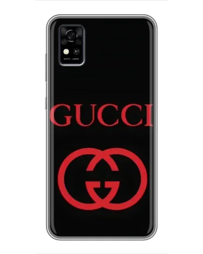Чехол для ZTE Blade A31 с картинкой «Gucci — красный логотип» Чехол для ZTE Blade A31 с картинкой «Gucci — красный логотип»