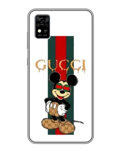Чехол для ZTE Blade A31 с картинкой «Микки Маус Gucci — полосы» Чехол для ZTE Blade A31 с картинкой «Микки Маус Gucci — полосы»