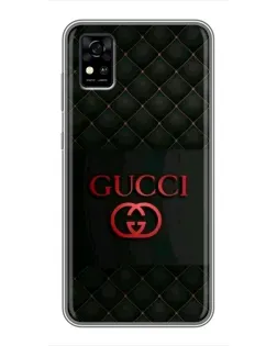 Чохол для ZTE Blade A31 з картинкою «Gucci — стьобаний чорний» Чохол для ZTE Blade A31 з картинкою «Gucci — стьобаний чорний»
