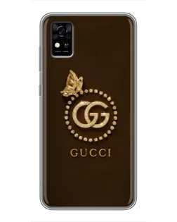 Чохол для ZTE Blade A31 з картинкою «Gucci — золотий метелик» Чохол для ZTE Blade A31 з картинкою «Gucci — золотий метелик»