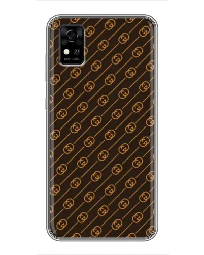Чехол для ZTE Blade A31 с картинкой «Gucci — золотые диагонали» Чехол для ZTE Blade A31 с картинкой «Gucci — золотые диагонали»