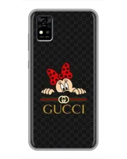 Чохол для ZTE Blade A31 з картинкою «Мінні Маус Gucci — чорний» Чохол для ZTE Blade A31 з картинкою «Мінні Маус Gucci — чорний»